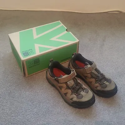 Karrimor Summit Unisex Kids Walking Shoes Junior Size 2 EUR 34 VGC RRP £39.99 • £14.99