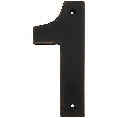 Contemporary House Number - Number 1 / Vintage Bronze • $10.70