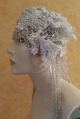 60 Pc Wholesale Lot Of Gatsby Flapper/Victorian Bridal Headpieces & Accessories • $1495