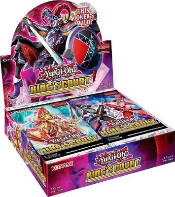$74.23 • Buy Yugioh King’s Court Booster Box 1st Edition Factory Sealed Brand New