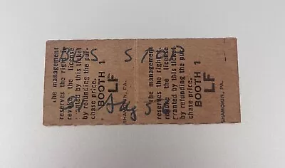 Vintage Bus Stop Movie Ticket 8-31-1956 Opening Day Marilyn Monroe Don Murray • $94.49