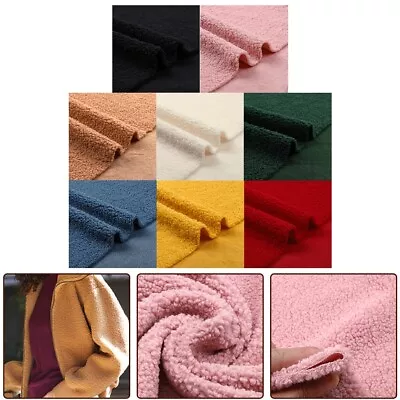 Cozy Up With Lamb Wool Fabric Perfect For Sweater Blankets And Coat Linings • £25.21