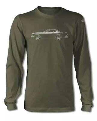 Volvo P1800 Coupe T-Shirt - Long Sleeves - Side View • $26.90