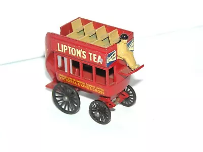 Vintage Lesney Matchbox #12 Lipton Horse Drawn Bus**RED LIGHT SPECIAL** • $7.75