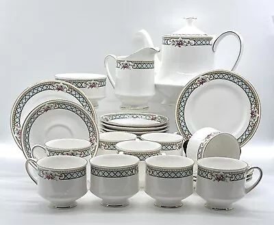 Paragon - Stoke On Trent - Rare Tea Set Of 30  Burford  Made In England 1960 • $950