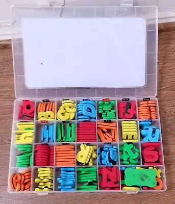 GINMIC Magnetic Letters And Numbers 216 Pieces Includes Math Symbols • $19.50