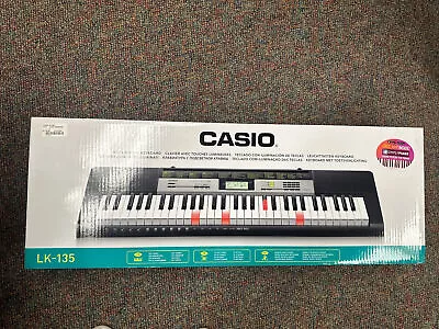 Casio LK-135ST 61 Lighted Key Keyboard With Stand  • $109.97