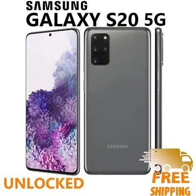 NEW UNLOCKED SAMSUNG GALAXY S20 5G SM-G981U1 12+128GB Unlocked GSM+CDMA √ • $239.99