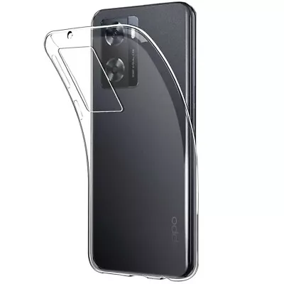 For OPPO A57e SHOCKPROOF TPU CLEAR CASE SOFT SILICONE GEL BACK SLIM COVER A 57e • $8.75