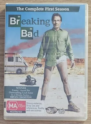 ^ Breaking Bad: The Complete First Season 1 ~ DVD ~ Region 4 ~ PAL ~ FREE Post! • $4.88