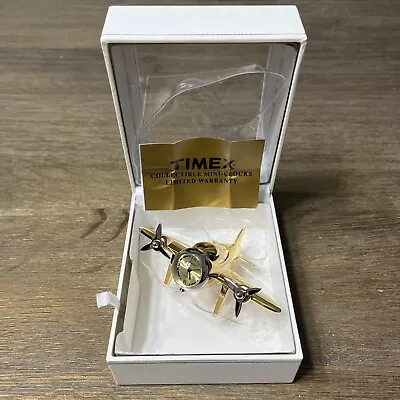 Timex Collectible Mini Clock Airplane • $39.99