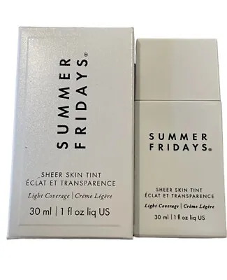 SUMMER FRIDAYS SHEER SKIN TINT (Shade 9) NEW IN BOX AUTHENTIC 1 Oz • $20.12