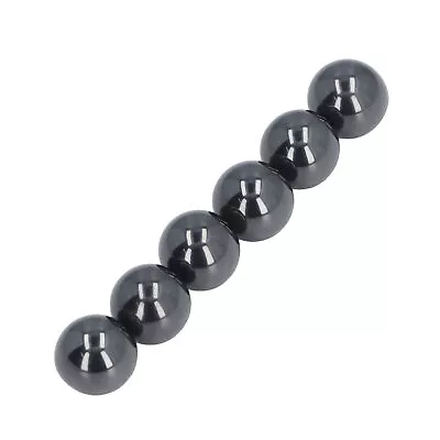 25x Magnetic Ball 18mm Black Ferrite Magnets Office Desk Toy With Cloth Bag • $16.18