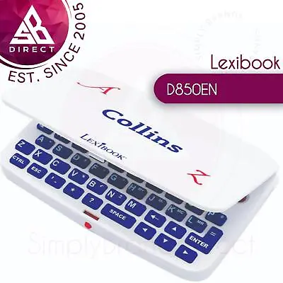 Lexibook Collins English Electronic Dictionary│with Thesaurus│Crossword Solver • £45.15