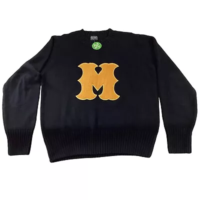 Alma Mater Sweater Men's 2XL Michigan Wolverines Crew Neck Pullover Long Sleeve • $33.03