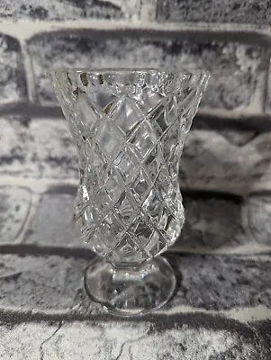 £9.99 • Buy Vintage Lead Crystal Vase Zajecar Made In Yugoslavia 