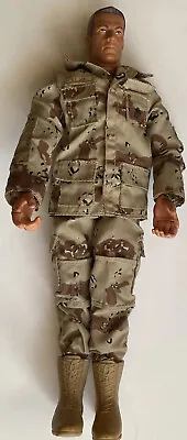 GI Joe U.S. Marines Doll Vintage Boots Camouflage Hasbro 11  Toy • $19.99