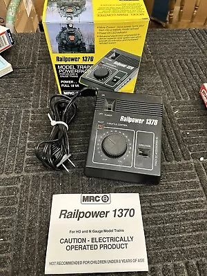 MRC 1370 For HO And N Scale Railpower Power Pack Full 18 VA LN EXCELLENT • $44.99