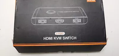 KVM Switch HDMI 2 Port Box ABLEWE USB And HDMI Switch  • $48