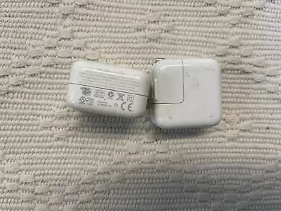 Lot Of 2 Genuine Apple 10W USB Power Adapter Charger A1357 For IPhone/iPad/iPod • $8.95