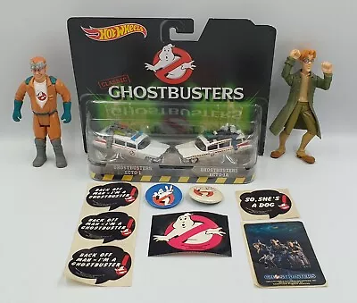 Ghostbusters : Ecto-1 Ecto-1a Ray Stantz Vintage Stickers & Badge Set (mlfp) • £85