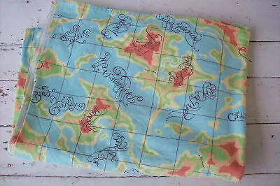 Fantasy Map Tablecloth~Cotton Twill~89 In X 66 In • $15