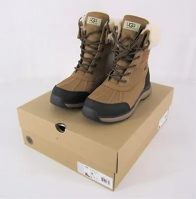 UGG Women's Adirondack III Chestnut - Brown Waterproof Leather Snow Boots - New • $148.99