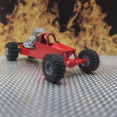 Custom Made PRO MUD RACER RAIL BOGGER  1:64 SCALE Paddle TIRES RACING DRAG NMRO • $125