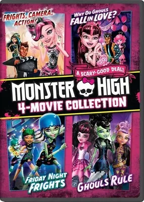 Monster High: 4-Movie Collection - DVD • $22