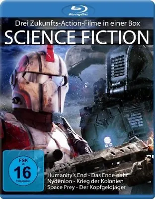 3 Sci-Fi Filme Nydenion - Krieg Der Kolonien & Space Prey Der Kopfgeldjä BLU-RAY • £7.22