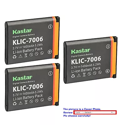 Kastar K7006 Replacement Battery Pack For Kodak Easyshare M522 M530 M531 M532 • $6.99