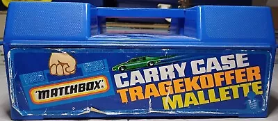 Vintage Matchbox Car Collector's Carry Case With Two Trays  • £8.99