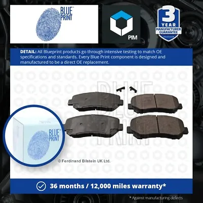 Brake Pads Set Fits MAZDA CX5 KF 2.2D Front 2012 On Blue Print KDY93328Z Quality • £23.95