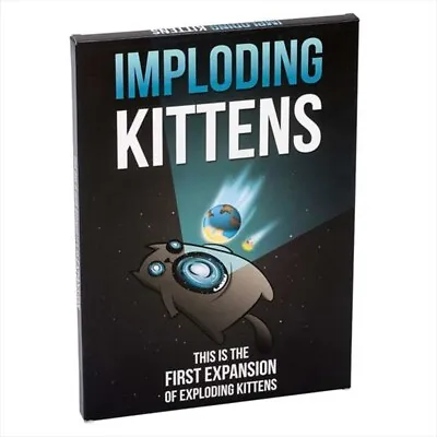 $44.98 • Buy Exploding Kittens Imploding Kittens Expansion Card Game VR Distribution