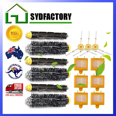 6 Heap Filters + 3 Side Brushes For IRobot Roomba 700 760 770 780 Vacuum Cleaner • $34.68
