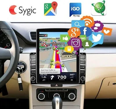 9.7  Carplay Radio GPS Navi For Car Double 2 Din HD Stereo Player Wifi Kit 2+32G • $199