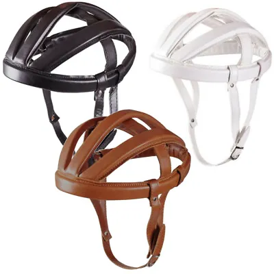 VINTAGE CYCLING HELMET CYCLE CLASSIC 3 BANDS 60' 70' VELOCE HEROIC EROICA 60cm • $130.79