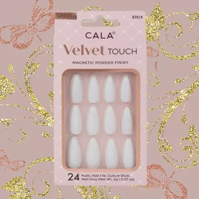 Velvet Touch | Almond Pearl Cateye • $6.50