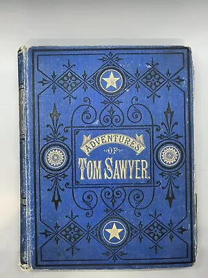 Mark Twain - Adventures Of Tom Sawyer - 1877 First 1st Edition - RARE Book • $749