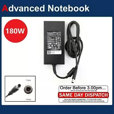 180W Genuine Power Charger AC Adapter For Dell Alienware M15x M14x Laptop • $62