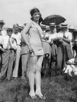 Miss Philadelphia At An International Beauty Peagant America 1930 Old Photo • $5.87