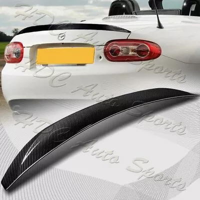 For 2006-2015 Mazda Miata MX-5 STP-Style Real Carbon Fiber Trunk Spoiler Wing • $135.99