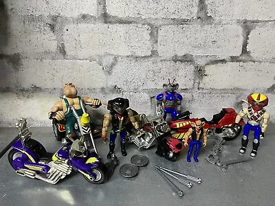 £49.99 • Buy Huge Vintage Biker Mice From Mars Bundle Figures, Vehicles And More (Galoob 90s)
