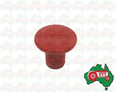 Tractor Red Stop Knob Fits For Massey Ferguson 275 285 290 765 35 65 35X FE35 • $12.99