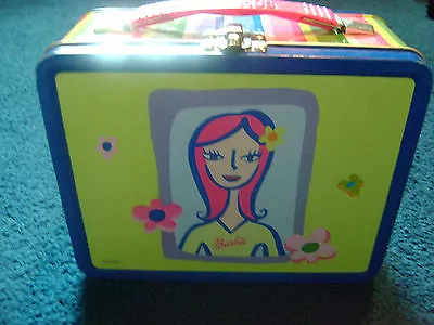 1999 THERMOS BRAND BARBIE METAL LUNCH BOX (no Thermos Container) • $15.95