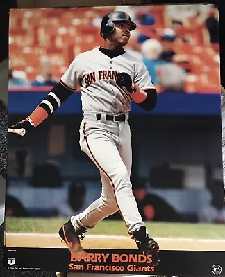 Vintage San Francisco Giants Barry Bonds 16 X 20 Poster MLB • $25