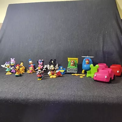 Lot Of Disney Mickey Mouse Minnie Mouse & Friends Characters Toy Figures • $17.60