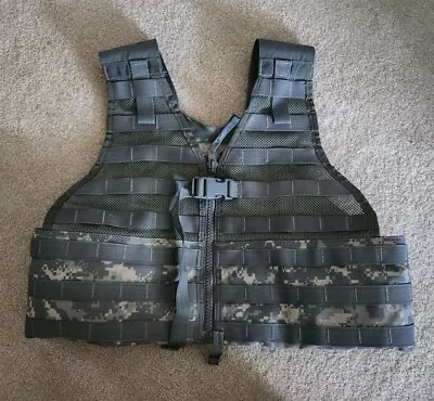 *NEW* ACU FLC Vest Fighting Load Carrier U.S. Military MOLLE II Digital Camo • $39