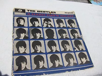 The Beatles: A Hard Day's Night (Vinyl LP India 1964 Mono Beat Pop Rock) • $19.50