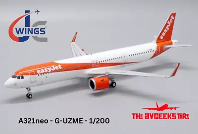 EasyJet - A321neo - G-UZME - 1/200 - JC Wings - JCEW221N004 • £79.95